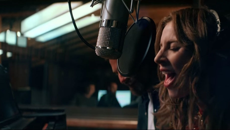 Lady Gaga and Bradley Cooper top the charts