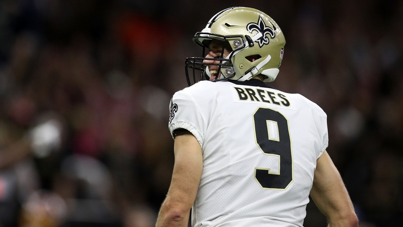Drew Brees surpassed Peyton Manning as the NFL's all-time passing yardage leader