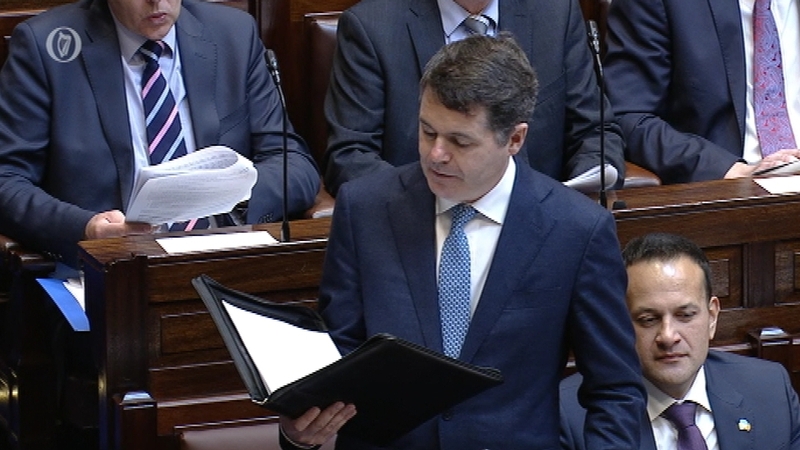 Paschal Donohoe announces tax changes in Budget 2019