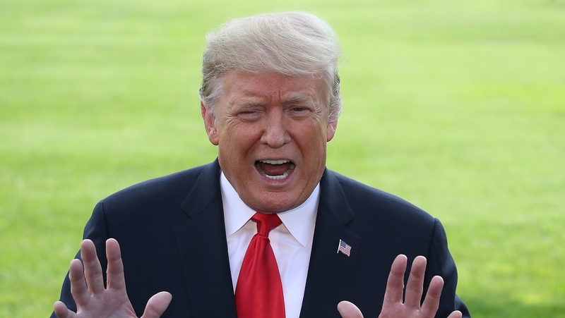 The US President said he would read the IPCC report on climate change