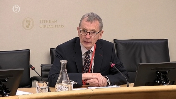 Dr Scally added his sympathy on the death of Emma Mhic Mhathúna