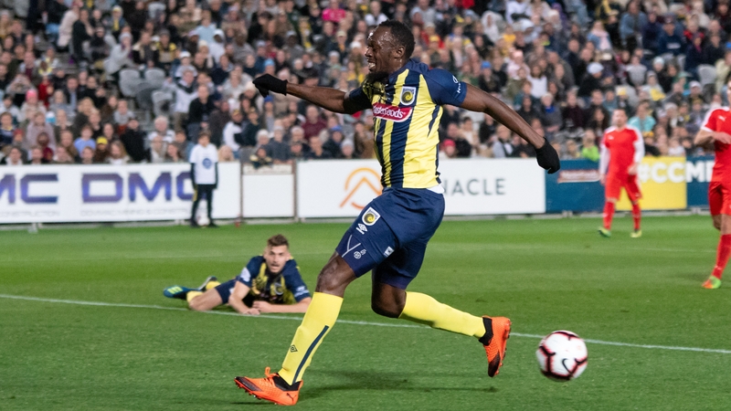 Usain Bolt has been on trial with the New South Wales club