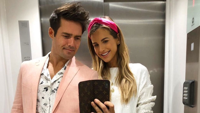 Spencer Matthews and Vogue Williams, image via Instagram