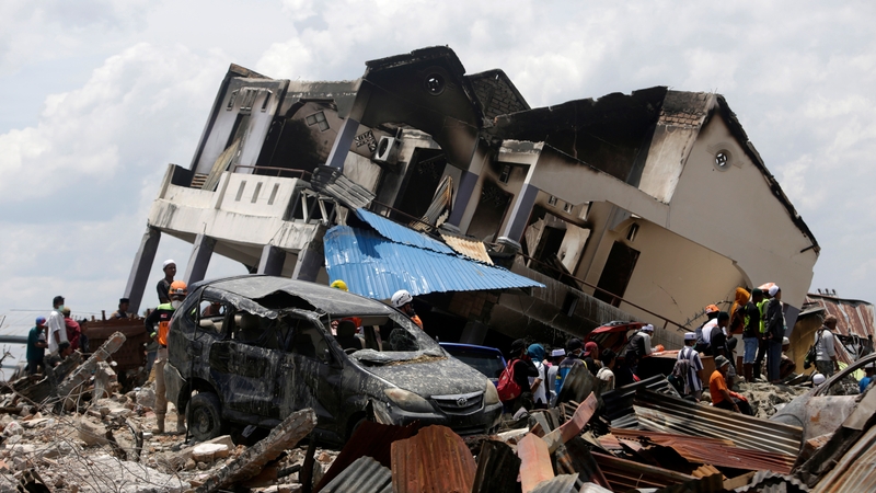 Around 5,000 people are still missing after last month's disaster