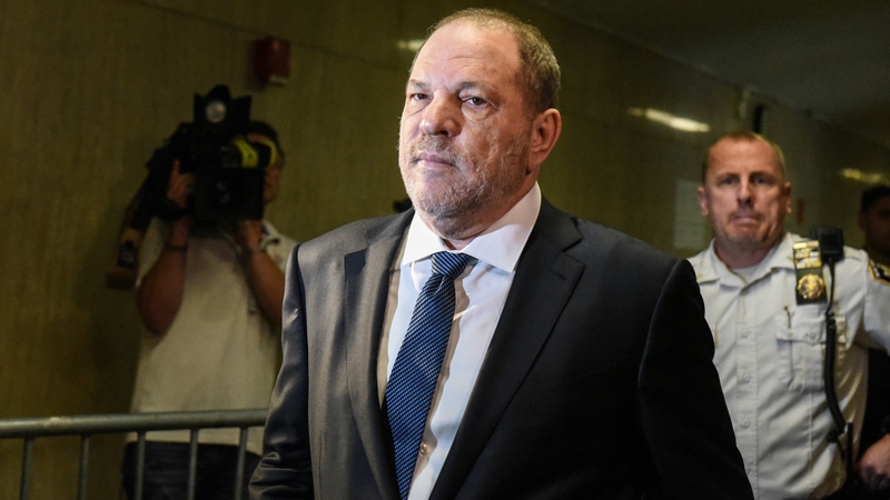 Harvey Weinstein: in court on Monday