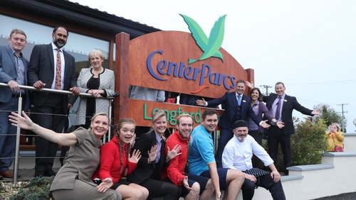 Martin Dalby, CEO of Center Parcs UK, said the the company is confident it will attract 1,000 people in Co Longford