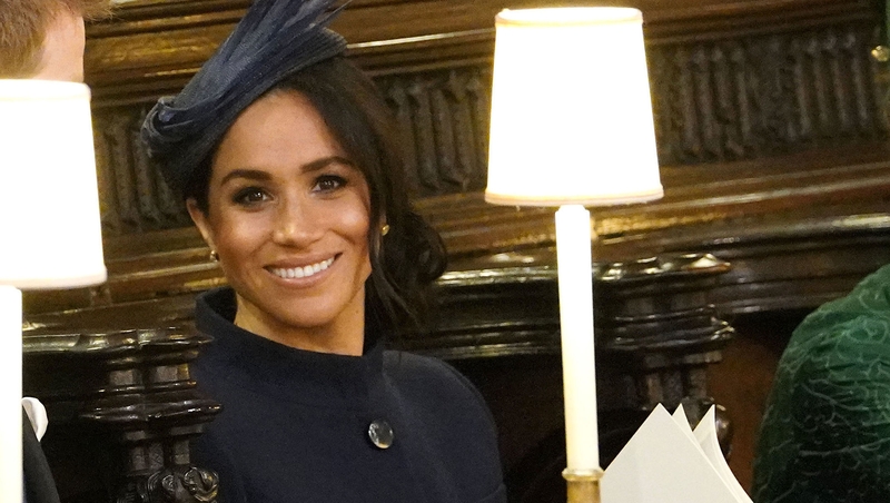 Many guests opted for deeper, autumnal colours like Meghan