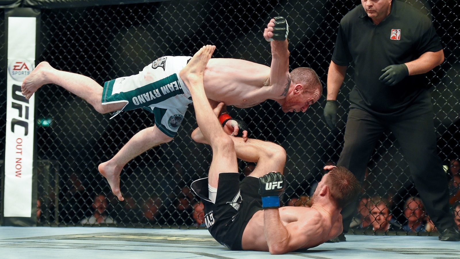 Neil Seery, in the white shorts, was trained by Andy Ryan