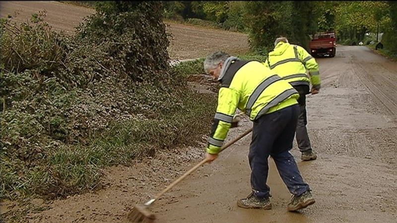 The clean-up operation is underway across the areas worst affected by the storm