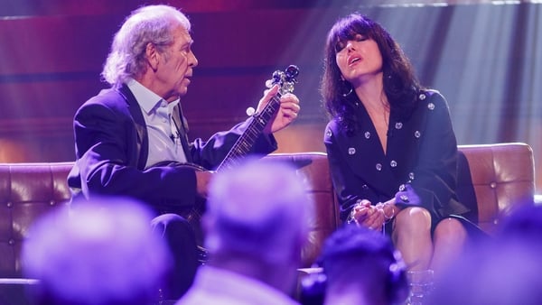 Imelda May and Finbar Furey perform on The Late Late London Show