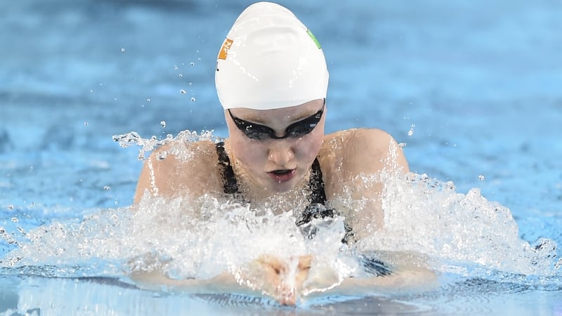 Mona McSharry contests the final of the 100m breaststroke at 5.15pm