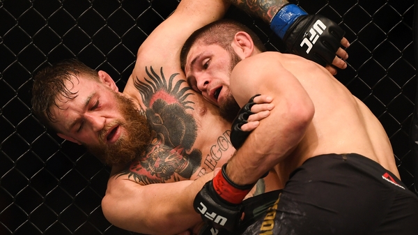 McGregor lost a lightweight title fight to Khabib Nurmagomedov in October 2018