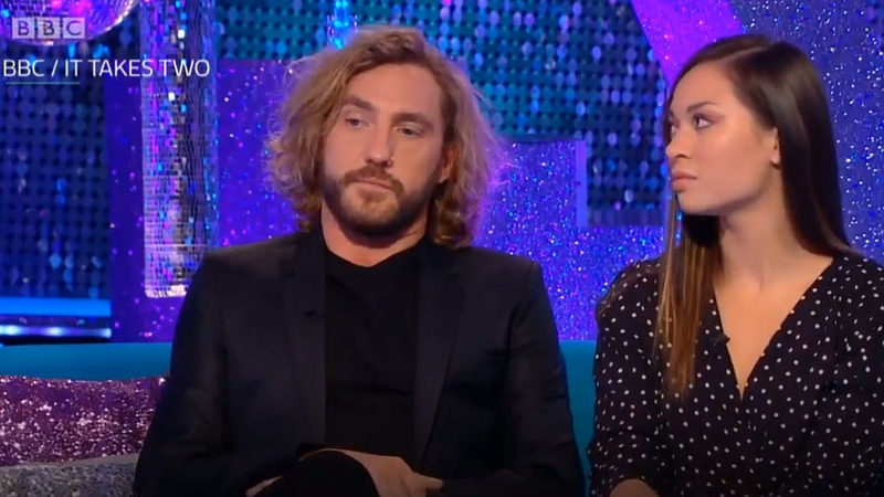 Seann Walsh and Katya Jones on It Takes Two on Wednesday