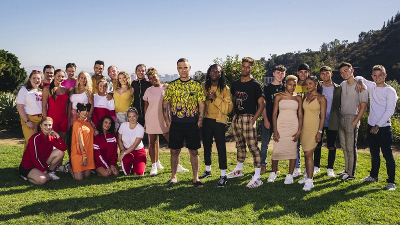 Robbie Williams and his Groups