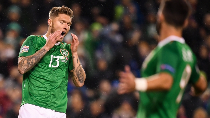 Chances were few and far between at the Aviva