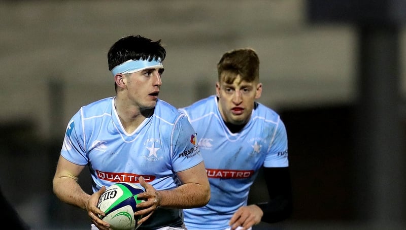Peadar Collins kicked two penalties for Garryowen