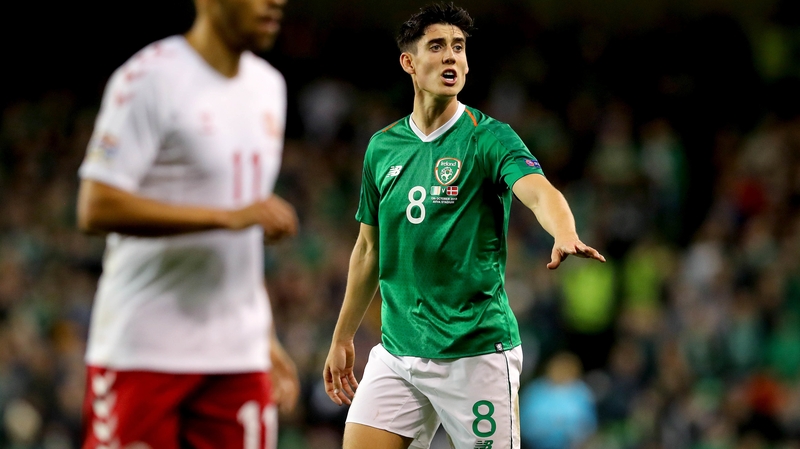 Callum O'Dowda was taken off at half-time