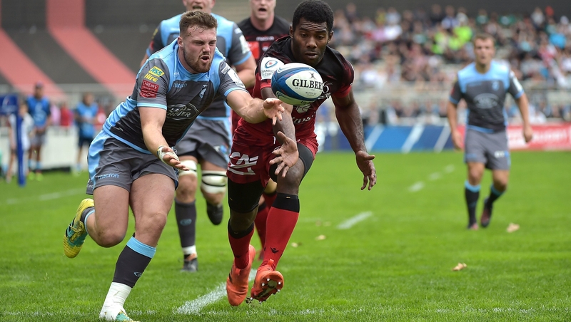 Owen Lane (left) will make earn his first cap against Ireland