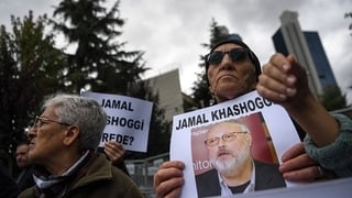 Protests over the disappearance of Jamal Khashoggi