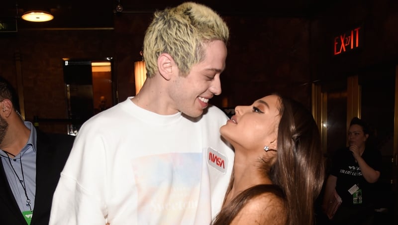 Pete Davidson and Ariana Grande
