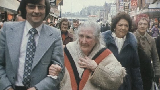 Colm Connolly and Rosie Walsh on Moore Street