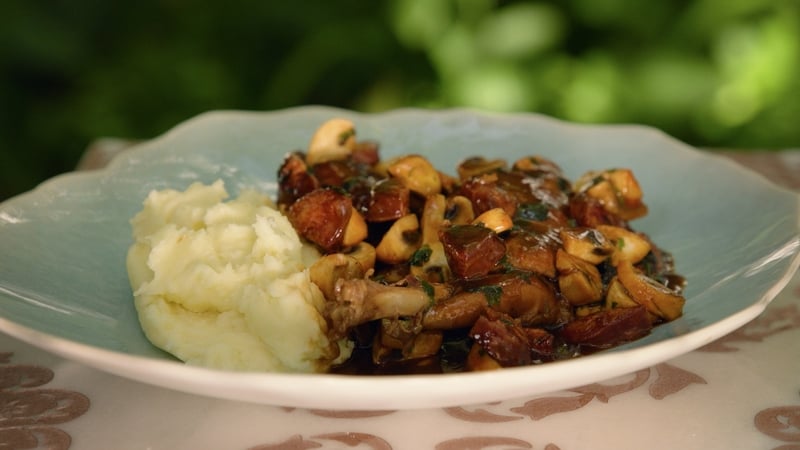 Rabbit Stew with Chorizo