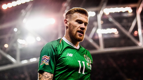 James McClean will be tasked with driving Ireland forward