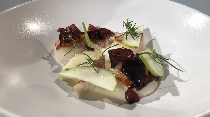 A seafood dish from Eric Matthews of Chapter One