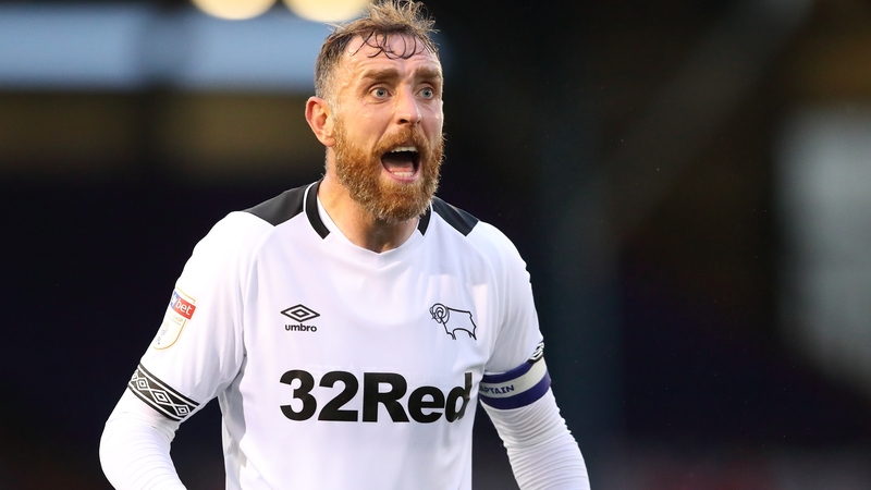 Richard Keogh was involved in a car crash on Tuesday night