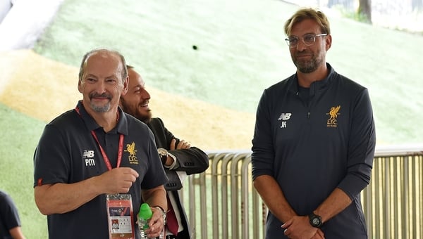 Peter Moore tweeted updates from the Italian hospital