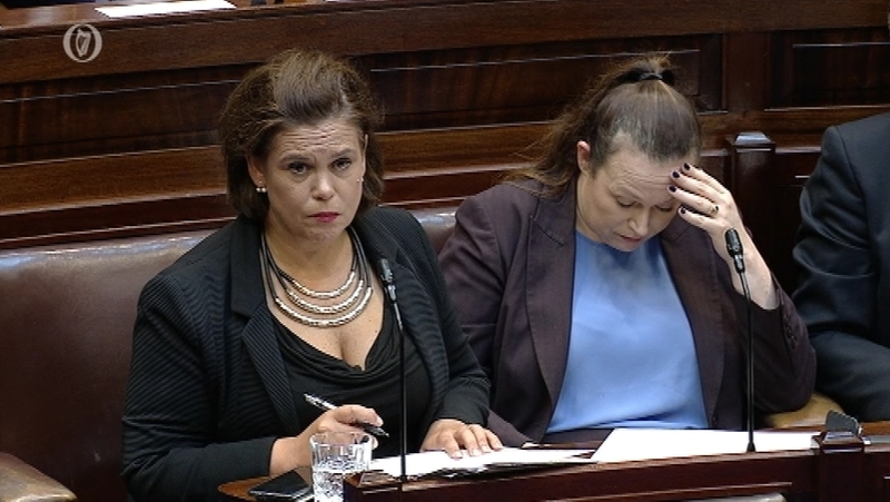 Sinn Fein's Mary Lou McDonald appealed to TDs not to delay the legislation