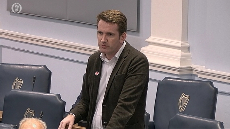 Aodhán Ó Ríordáin made the comments in the Seanad