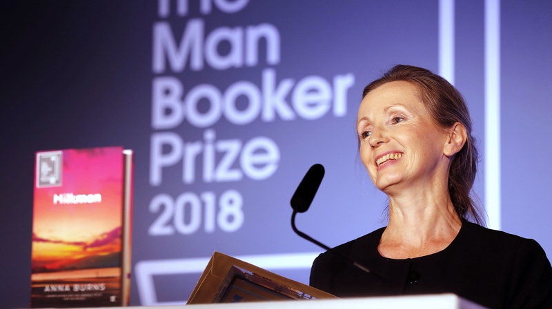 Anna Burns won the major literary prize with her fourth novel