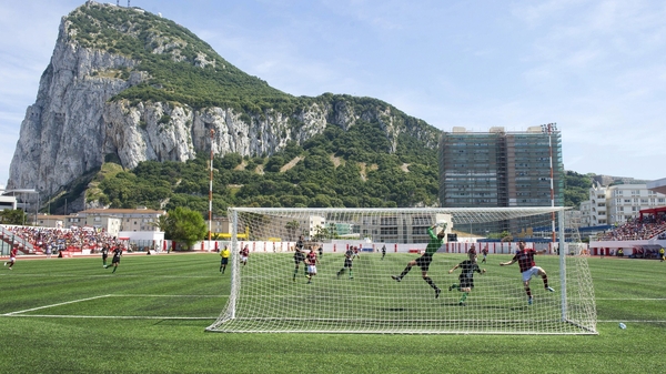 Gibraltar play at the 2,000 capacity Victoria Stadium