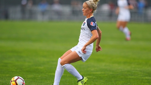 Denise O'Sullivan in action for North Carolina Courage