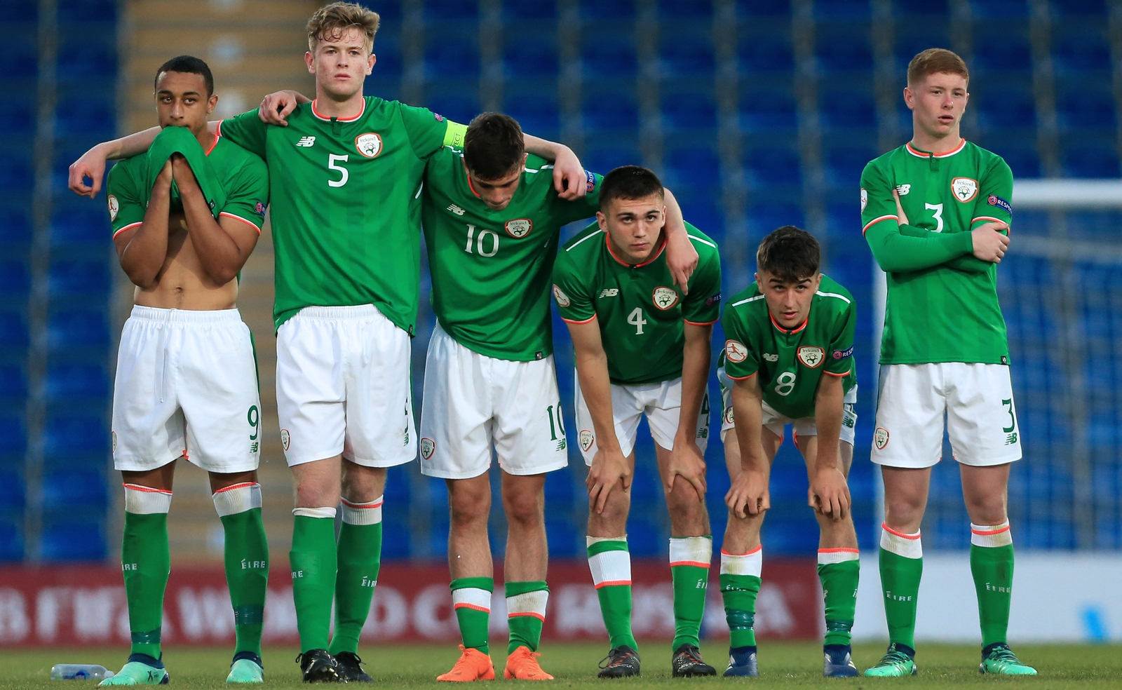 Colin O'Brien's U17s lost a controversial penalty shootout in European quarter-final