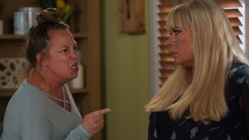 Karen confronts Sharon