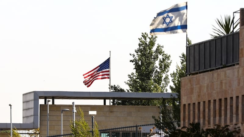 US embassy in Jerusalem was opened on 14 May 2018