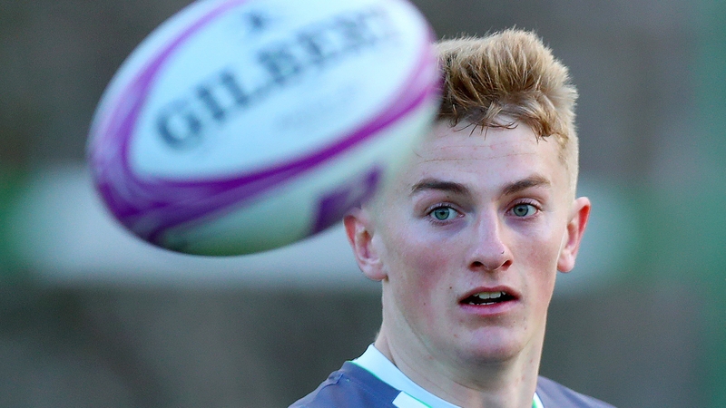 Conor Fitzgerald will make his full debut for Connacht tomorrow