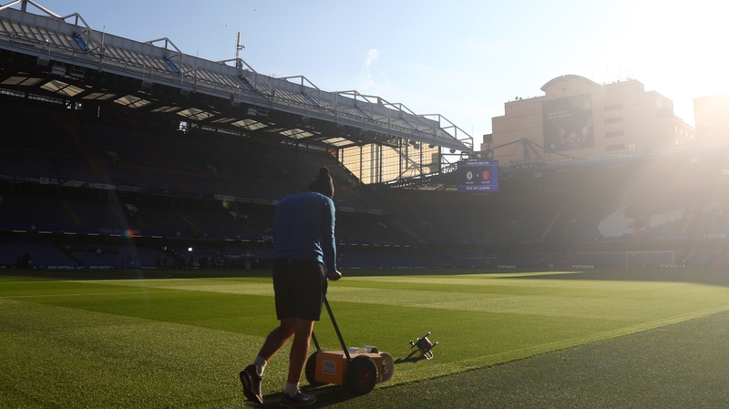 The match kicks off at 12.30pm