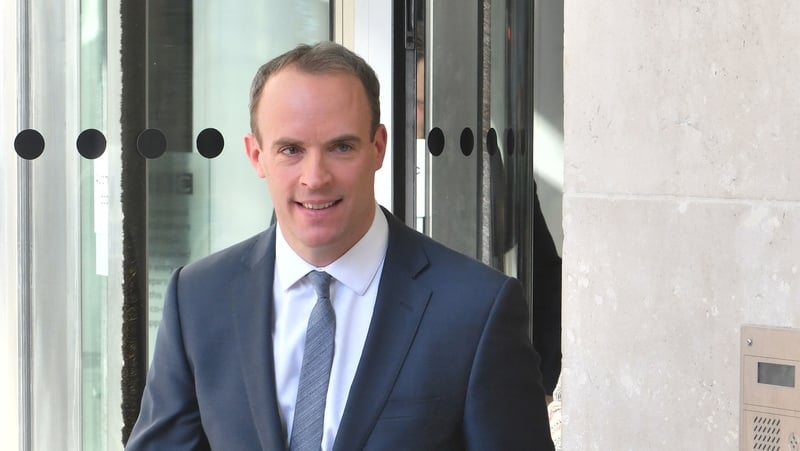 Dominic Raab says he is open-minded about a short extension to transition period