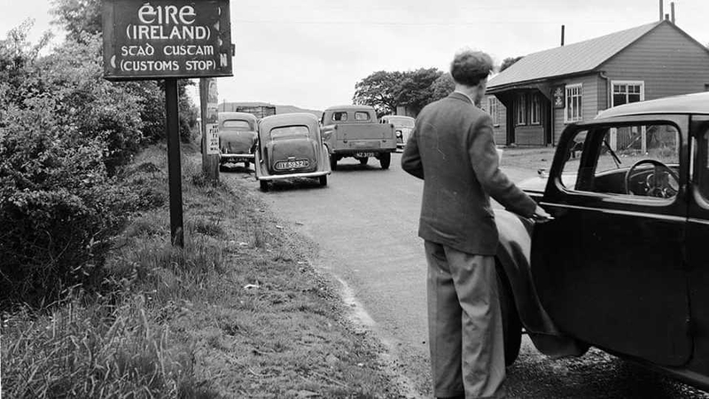 The way it used to be. "For those of us who can remember the bad old days, the border is certainly not a phantom issue."