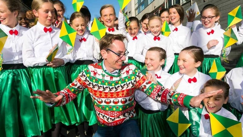 Ryan Tubridy and crew