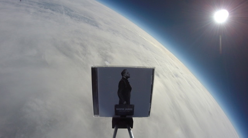 One small step . . . Gavin James' new album is off to a flying start