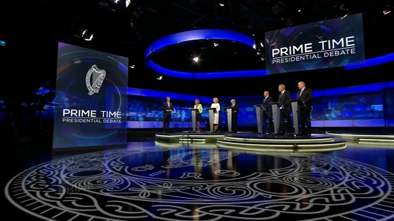 All six candidates featured in tonight's debate