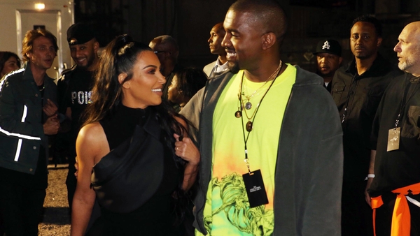 Kim Kardashian and Kanye West
