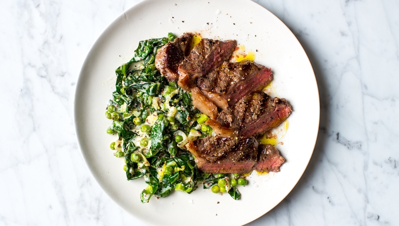 Steak & Simple Greens