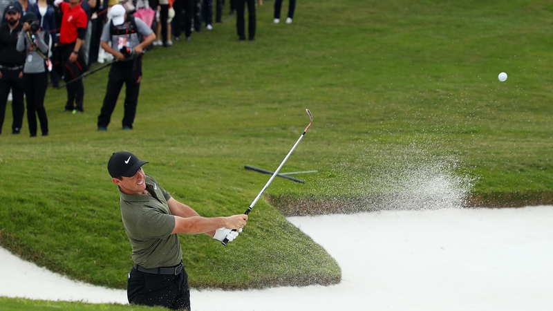 McIlroy finished eight strokes off the pace