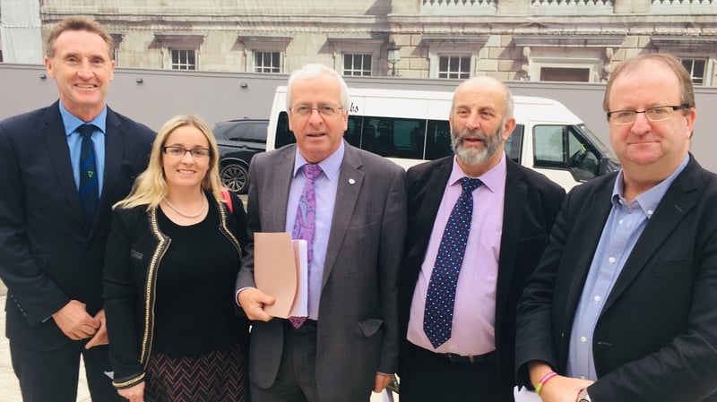 Peter Fitzpatrick, Carol Nolan, Mattie McGrath, Danny Healy-Rae and Michael Collins