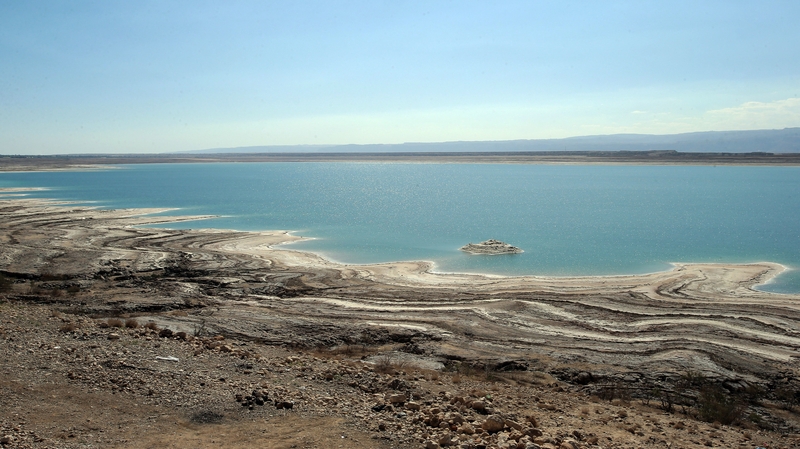 The flooding happened near the Dead Sea in Jordan
